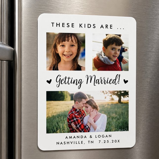 Kids Are Getting Married Save the Date Magnet (Creator Uploaded)