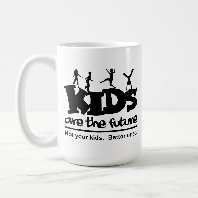 Kids Are The Future Children Funny Mug (Left)