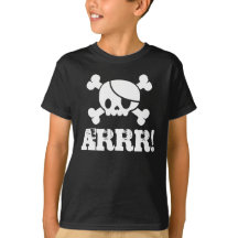 Kid's "ARRR!" Pirate Summer T-shirt