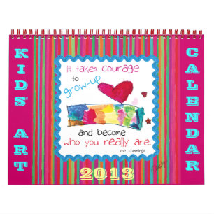 Kids Art 2013 Calendar