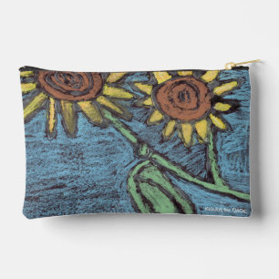 Kids Art for CHOC - Sunflowers Forever Accessory Pouch