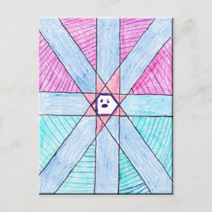 Kid's Art Postcard - Shane's Design