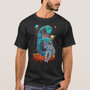Kids astronau 6th birthday outer space for boys 6 T-Shirt