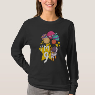 Kids Astronaut Astronomy Solar System Outer Space T-Shirt