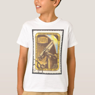 Kids Astronomy T-Shirt- USSR 1957 Astronomy Stamp T-Shirt