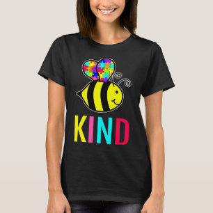 Kids Autism Awareness Bee Kind T-Shirt