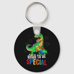 Kids Autism Awareness Dino Autism Toddler Boys Din Key Ring