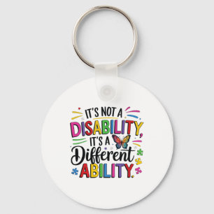 Kids Autism Awareness It’s A Different Ability Inc Key Ring