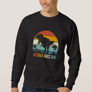 Kids Awesome Since 2013 9th Birthday 9 Years Old Sweatshirt