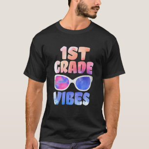 Kids Back To School 1st Grade Vibes First Day Teac T-Shirt