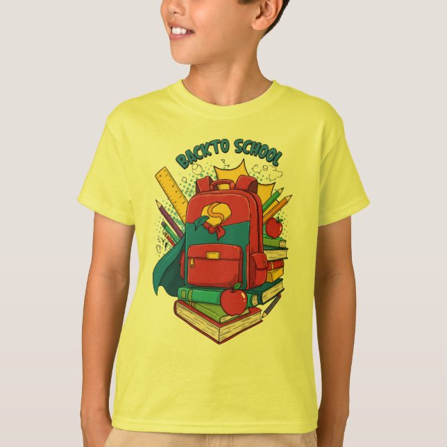 Kids Back to School - Toddler & Preschool T-Shirt (Front)