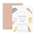 Kids' Baking Birthday Bash | Boys Party Invitation