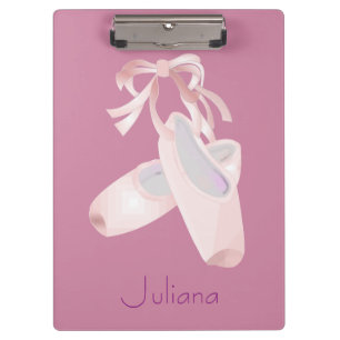 Kids Ballet Personalised Clipboard