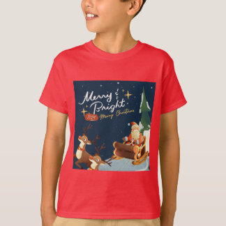 Kids Basic T-Shirt merry christmas