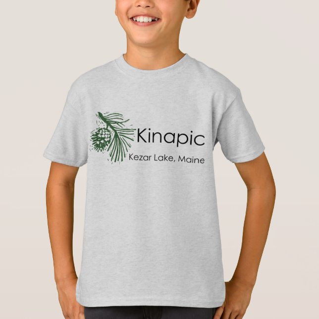 Kids basic t-shirt with "Cousin Crew" on the back (Front)