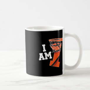 Kids Basketball 1st Birthday Boy One Year Old Bask Coffee Mug