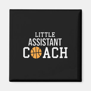 Kids Basketball Coach Gift for Child Assistant Co Magnet
