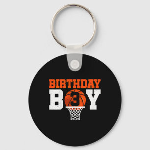 Kids Basketball player 3 Years Old Boy Basketball Key Ring