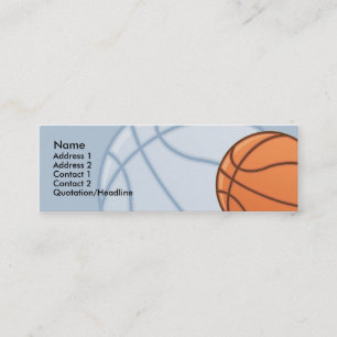 Kids Basketball Skinny Profile Cards