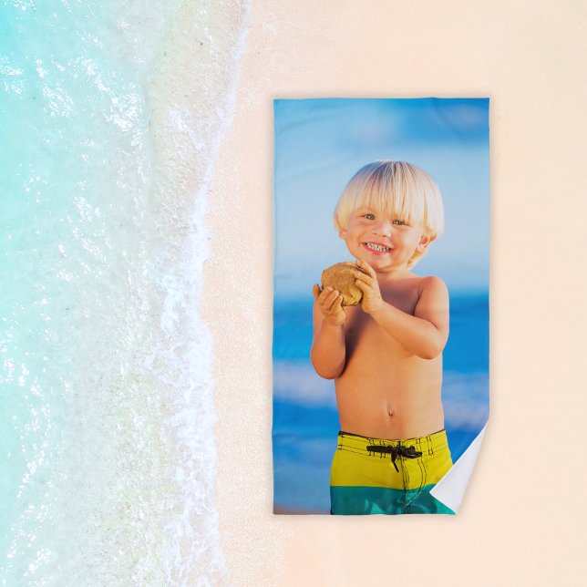 Kids Beach Towel With Custom Photo (Kids Beach Towel With Custom Photo
)