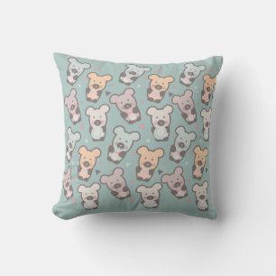 Kids Bears and Doughnuts Pattern Cushion