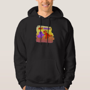 Kids Best Friends For Girl Boy Dinosaurs Hoodie