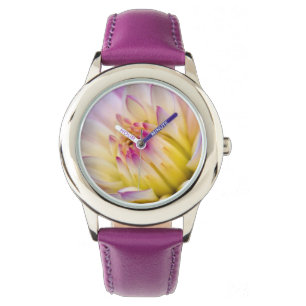 Kid's Bezel Stainless Steel Watch/Flower Watch
