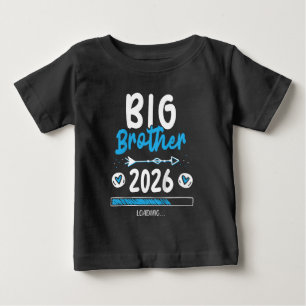 Kids Big Brother 2026 Loading Baby Announcement  T-Shirt