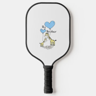 Kids Big Brother Cute Giraffes Gift Idea Toddler S Pickleball Paddle