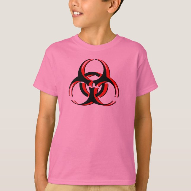 Kid's Biohazard Shirt - Vortex (Front)