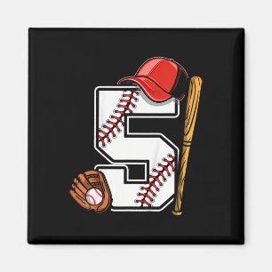 Kids Birthday Boy 5 Five Bysebyll 5th Birthday Bys Magnet