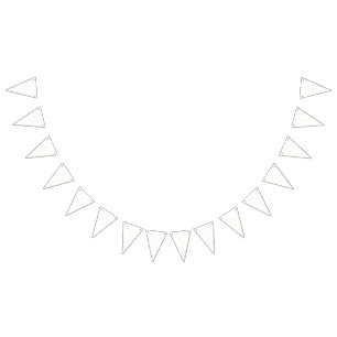 Kid's Birthday Gold Glitter Bunting