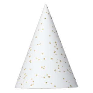 Kid's Birthday Gold Glitter Party Hat