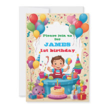 Kids Birthday Invitation
