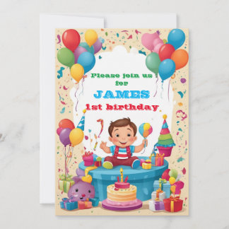 Kids Birthday Invitation