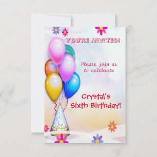 Kids Birthday Invitation