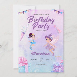 Kids Birthday Invitation,  Invitation
