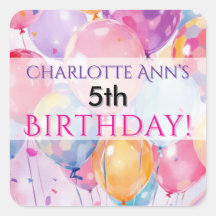 Kids Birthday Party Balloon Favour Supplies