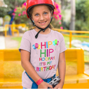 Kids Birthday Party Custom Design T-Shirt