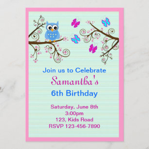 Kids Birthday Party Invitation