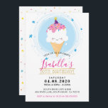 KIDS BIRTHDAY PARTY INVITE kawaii icecream cone<br><div class="desc">by kat massard >>> kat@simplysweetPAPERIE.com <<< Original illustration by me!!! A super cute, yet stylish icecream cone themed invitation design for your child's BIRTHDAY. Wow your friends and family with this little number ;D Setup as a template it is simple for you to add your own details, or hit the...</div>