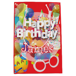 Kid's Birthday Party  Medium Gift Bag