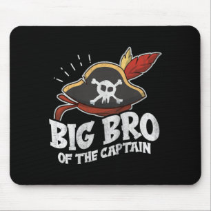 Kids Birthday Pirate Quote For A Big Brother Of A Mouse Pad