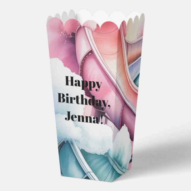 Kids’ Birthday Waterslide Party  Favour Box (Back)