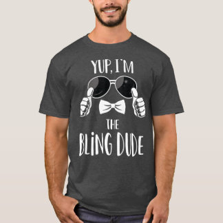Kids Bling Dude OfficerKids Wedding Ring Bearer Bo T-Shirt