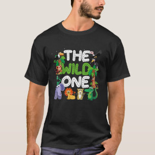 Kids Boy Girl The Wild One Zoo Keeper Birthday Jun T-Shirt