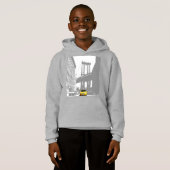 Kids Boys Hoodie New York Nyc Yellow Taxi Brooklyn (Front Full)