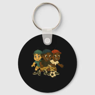 Kids Boys Soccer Sports Wear  Key Ring