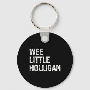 Kids Boys St Patrick's Day Wee Little Hooligan Gru Key Ring