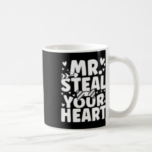 Kids Boys Valentine Shirt Mr Steal Your Heart For Coffee Mug